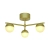 Lampa sufitowa Contina – mosiężna + 3 klosze szklane NO2512096035 - Nordlux